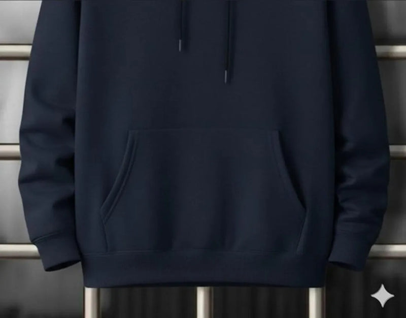 1 Pc Men's Cotton Printed Hoodie