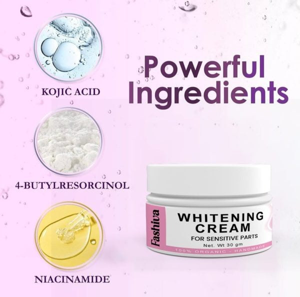 Whitening Cream For Women – Skin Brightening Face & Body Moisturizer With Natural Extracts, Even Tone Formula, Dark Spot Remover,