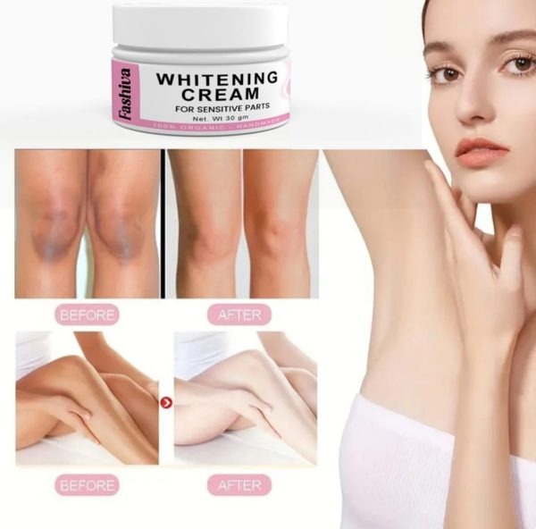 Whitening Cream For Women – Skin Brightening Face & Body Moisturizer With Natural Extracts, Even Tone Formula, Dark Spot Remover,
