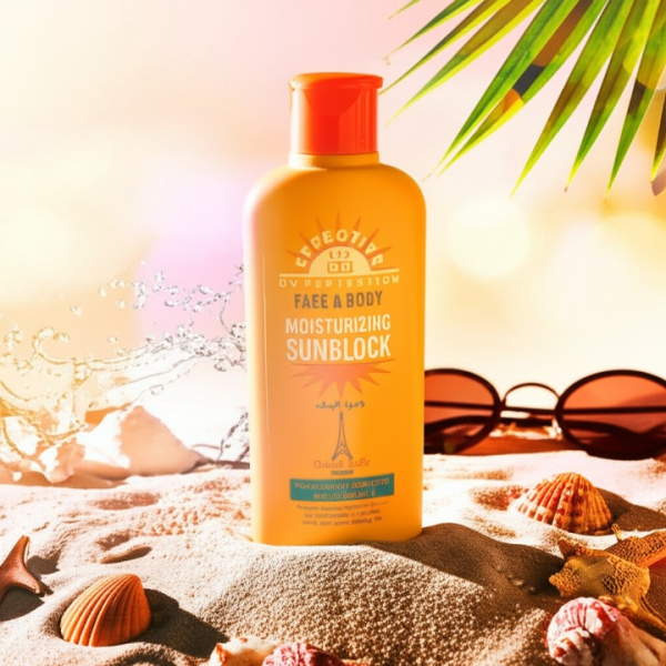 Good Life Paris Spf 60 Face & Body Moisturizing Sunblock With Vitamin E – Uv Protection Cream For Brighter, Softer, And Glowing Skin – Daily Use 200ml | Sunblock