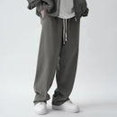 Stylish Men's Oversized Charcoal Trouser