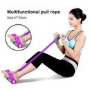 Portable Fitness Resistance Pull Rope – Full Body Workout & Slimming Tool