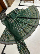 3 Pcs Women's Stitched Katan Silk Embroidered Maxi Suit (Limited)