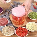 Hand Pull Manual Food Chopper - 1 Pc for Stylish and Efficient Kitchen Prep