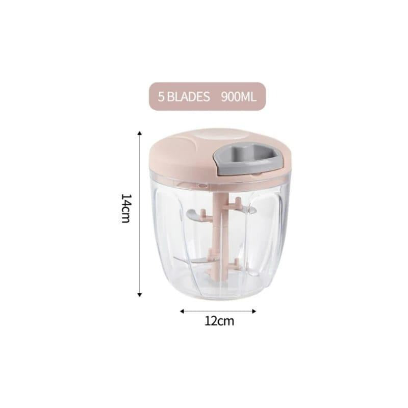 Hand Pull Manual Food Chopper - 1 Pc for Stylish and Efficient Kitchen Prep