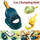2-in-1 Dumpling Maker & Dough Press Tool Effortless Cooking and Baking
