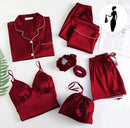 Silk Lace Camisole Set - Lightweight & Comfortable - 1 Pcs in Maroon