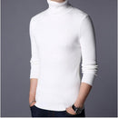 1 Pc Men's Ribbed Plain Highneck