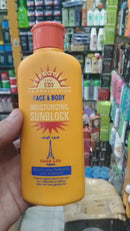 Good Life Paris Spf 60 Face & Body Moisturizing Sunblock With Vitamin E – Uv Protection Cream For Brighter, Softer, And Glowing Skin – Daily Use 200ml | Sunblock